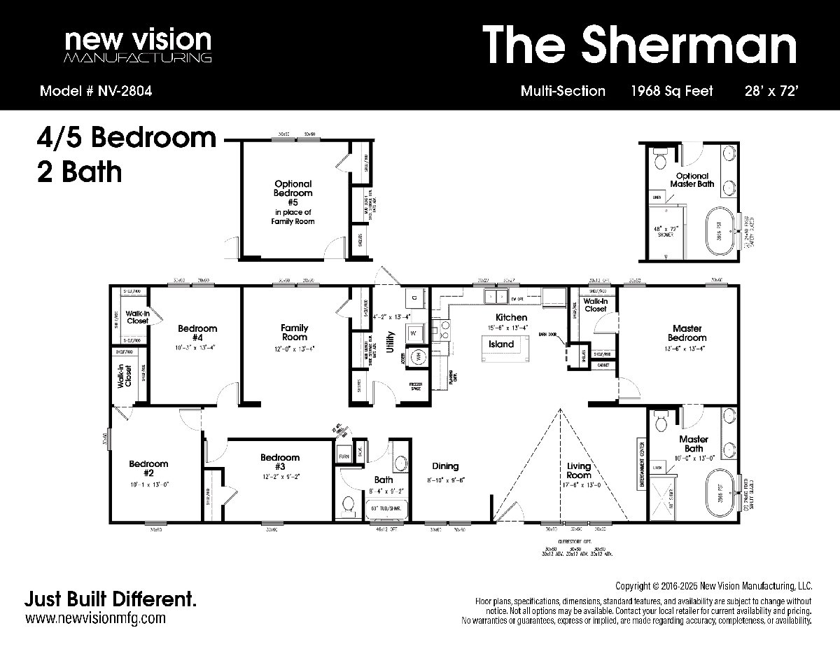 Floorplan of The Sherman by New Vision