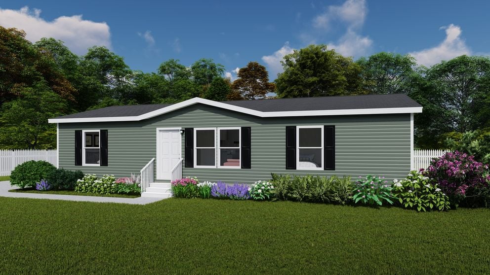 Clayton Homes in Ada, Oklahoma - Vista 28x48 manufactured home exterior